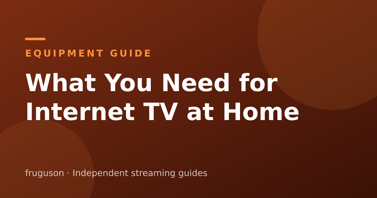IPTV Equipment Guide UK: What You Actually Need at Home (2026)